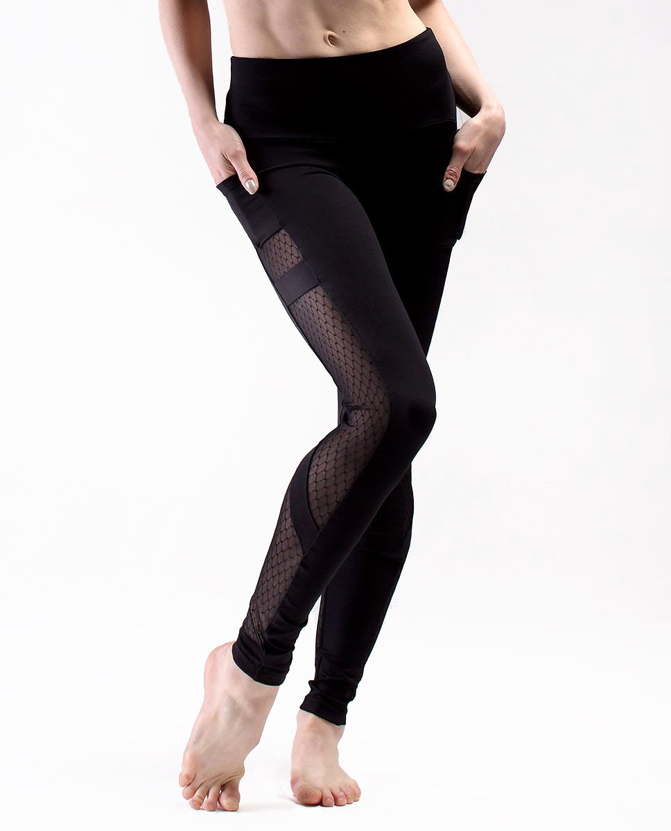 SD Mesh Leggings Black