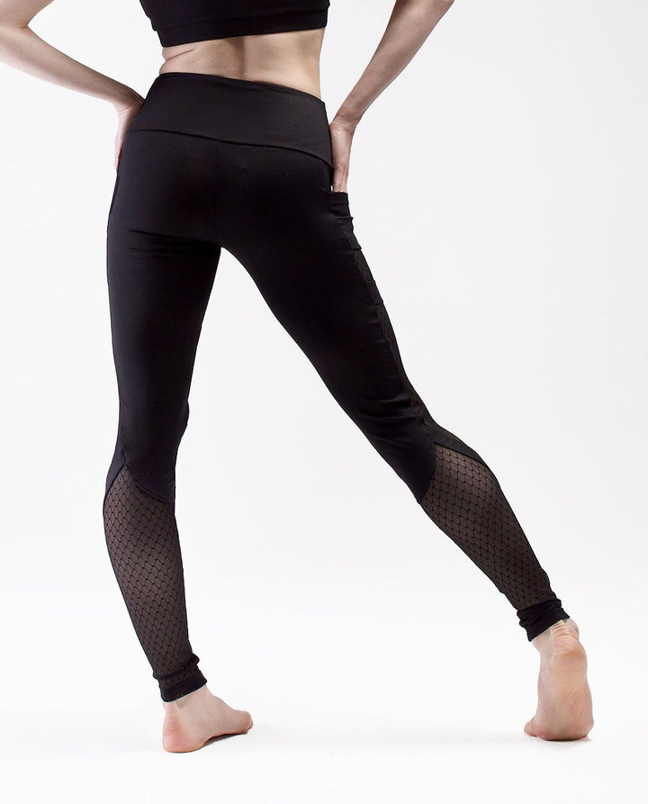 SD Mesh Leggings Black